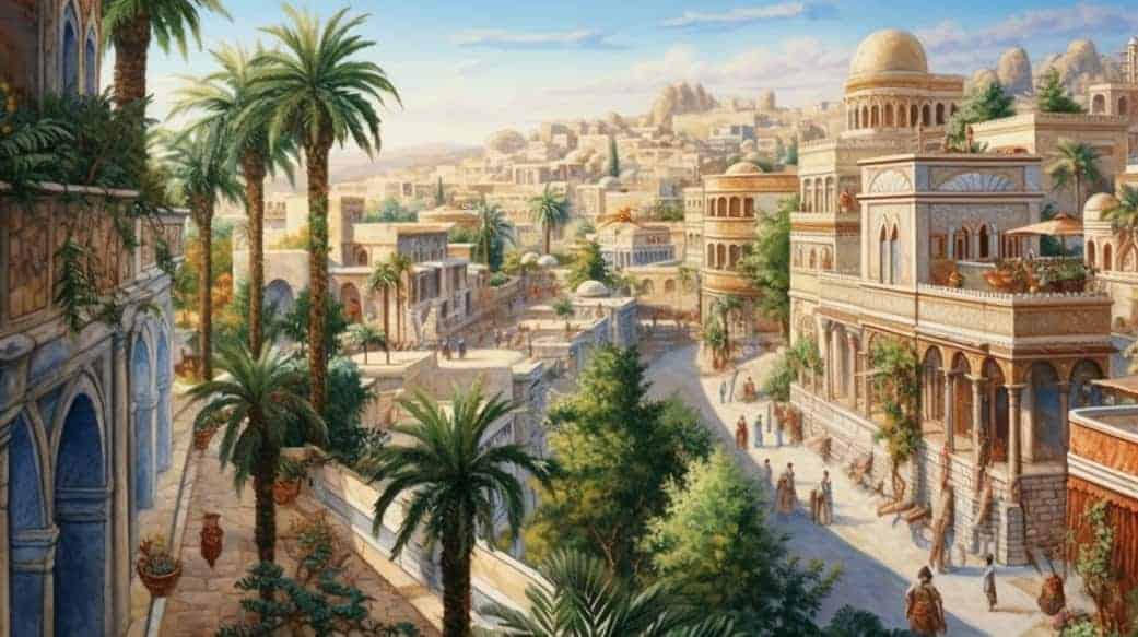 An ancient persian city