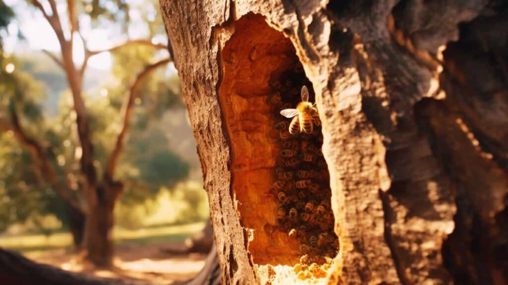 Help my tree has bees